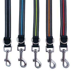 Hondenkragen ontleen 120 cm honden riem leiden reflecterend nylon huisdier wandelen hardloop training touw voor kleine middelgrote grote honden duurzaam bbyuhu