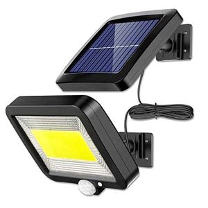 120 Solar Light Solar Outdoors Motion Capteur Mur Mur étanche de sécurité d'urgence imperméable Lampe à énergie solaire pour Garden Street Path