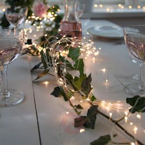 120m 1200leds Silver Wire Fairy String Lights Wate Proof Plug -in voor boom Outdoor Christmas Holiday Wedding Garden Decoratie