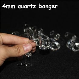 4mm Dikke Club Banger Domeless Quartz Nail 14mm Male Vrouw. 100% echte kwarts