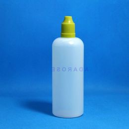 120 ML 100 Stks/partij Plastic Dropper Flessen Met Kindveilige veiligheid Caps Lange tepels Voor Vloeistof Unjmh