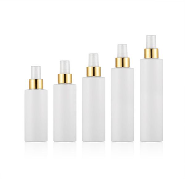 120ml 150ml 200ml pompe de pulvérisation blanche contenants de bouteilles blanches, flacon pulvérisateur en plastique blanc vide pour emballage cosmétique livraison gratuite JL1297