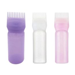 120ml professionnel chaud cheveux colorant bouteille applicateur brosse distribution Salon coloration des cheveux teinture nettoyage à sec sqcdCR LL