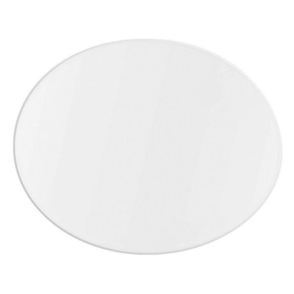 Surface de construction d'imprimante 3D de plaque de verre borosilicate ronde de 120 mm X 3 mm pour Mini Delta Mono MP293u