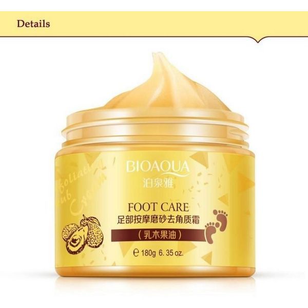 Accessoires Pièces 120 pièces BIOAQUA 24K OR crème de massage au beurre de karité Peeling masque de renouvellement peau des pieds de bébé soin lisse exfoliant 01