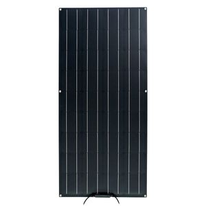 Kit De Panel Solar Flexible De 120W Monocristalino Para Camping Con 4 Esquinas Protectoras