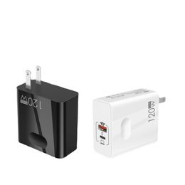 Chargeur ultra rapide 120W QC3.0 PD 65W, pour Xiaomi, charge rapide, Type c 120w GaN