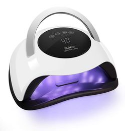 120W lampe à UV LED sèche-ongles pour Gel vernis poignée Portable lampe de polymérisation pour ongle ongle capteur automatique Machine à ongles 2020 5877768