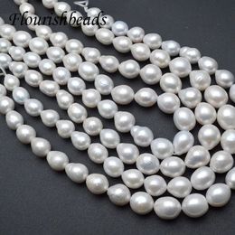 Edison – perles naturelles en forme de goutte, 1215mm, haute qualité, en vrac, pour la fabrication de bijoux fins, collier, 240106