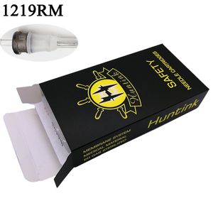 1219RM Tattoo Needle Cartridge Clear Color met membrance compatibel met alle standaardcartridge-grepen en roterende machines