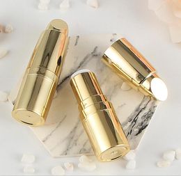 121 mm doe -het -zelf lippen balsembuizen zelfgemaakte batom schoonheid luxe gouden lippenstiftcontainers lege cosmetische gereedschap reisfles 20 stcs7068506