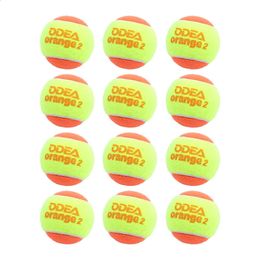 122436pcs Balles de tennis ODEA pour les enfants Boule d'entraînement des débutants avec l'âge de plus de 7 ans Tenis Bola Beach Sports 240329