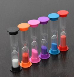 123 minuten Mini Zandloper Zandloper Kookwekker Klok Kleurrijk Plastic Zandglas Zand Klokken Woondecoratie 8 Kleuren WLY B7390887