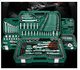 Juego de llaves inglesas de 1246 Uds., Kit de reparación de motocicletas y barcos para coches, juego de herramientas manuales para destornilladores, kit de reparación de automóviles hFfQ3639539