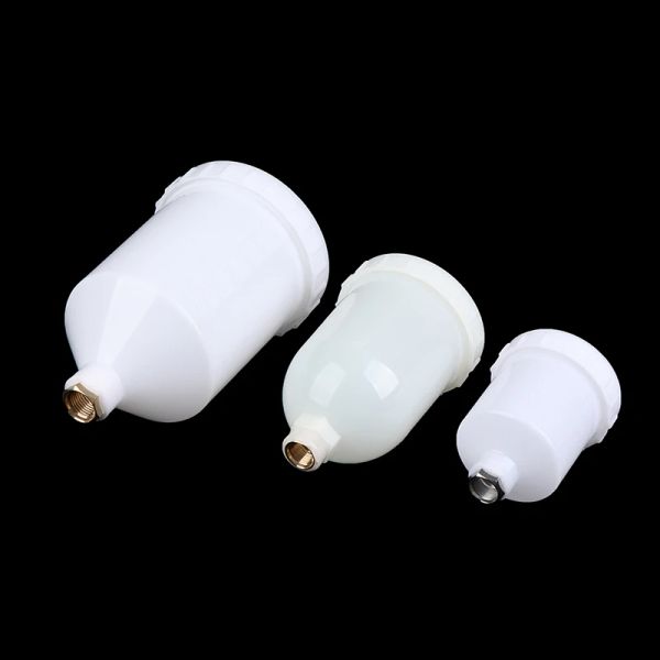 125/250/600 ml en plastique Spray Paint Tasse Papetter Papetter Air Gravity Feed Paint Paint Spray Pot Connecteur