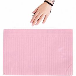 125 stuks roze nageltafelmat wegwerp waterdichte semi-permanente make-up accessoires kantoor schoonheid sal praktijk manicure gereedschap k9Ah #