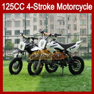 125cc Superbike ATV Off-road voertuig Moto kleine motorfiets 4Stroke Hill Bikes Beach Sports Scooter Volwassen kinderen Racing Motorbike Dirt Bike Boy Girls Birthday Gifts