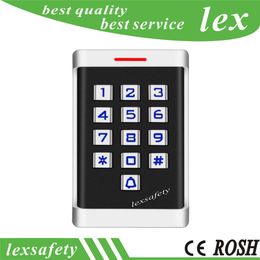 125KHZ Touch Access Control System Metal Toetsenbord ID-kaartlezer Access Controller Cipher Machine Home Protection System + 2 Key FOBS