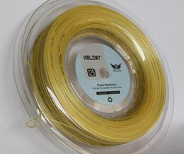 Corde de tennis KELIST Alu Power dorée, 125MM, 660 pieds, qualité identique à la corde Luxilon 8542116