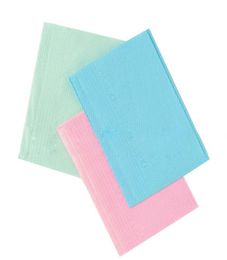 125pcs Neckerchief jetable Papier médical écharpe Tissue Bib Pad dentaire Double couche Feuilles résistant aux accessoires Tatouage7831252