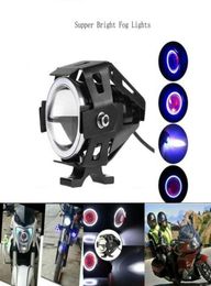 125W motorfietskoplampen met schakelaar motor extra spotlight U7 LED motor rijden strobe knipperende DRL-verlichting voor ATV UTV T7496132