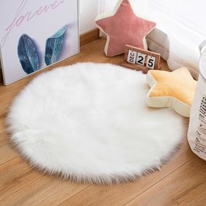 12609 Soft Shaggy Carpet Salon Room Enfants duveteux Tapis grand tapis en peluche beige pour chambre d'enfants chambre Nursery Home Modern D 231221