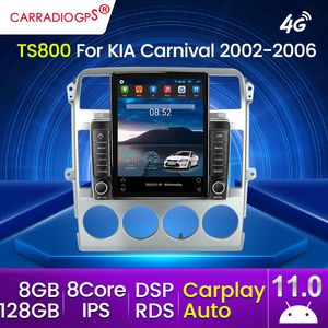 128G 8 CORE Autoradio Android 11 pour Kia Carnival 2002-2006 Voiture dvd Radio Multimédia Blu-ray IPS Écran Navi GPS Stero 2din