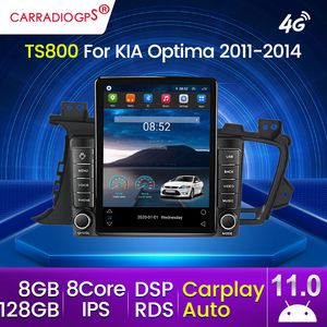 128G Android 11 CAR DVD Radio Multimedia Audio Player GPS Navigation Video voor Kia Optima 3 K5 2011-2014 CarPlay Auto