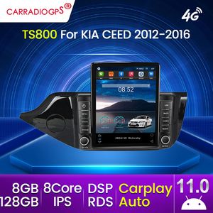 128G Carplay Auto para Kia Ceed Cee'd 2 JD 2012-2016 coche Dvd Radio Multimedia reproductor de vídeo navegación GPS Android No 2din 2 Din