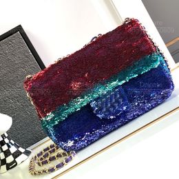 12a 1: 1 Designers van topkwaliteit Schoudertassen Art Parnas verfraaid Surface Design 21 cm feest Coole kleurrijke Disco Style Dames Luxe Crossbody Bags met originele doos.