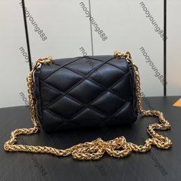 12A Spiegelqualität Designer 15 cm Pico Go 14 Taschen Mini Luxurys Handtaschen Damen gesteppte Klappentasche Echtleder Lammfell Schwarze Handtasche Umhängetasche Schulterkette Boxtasche