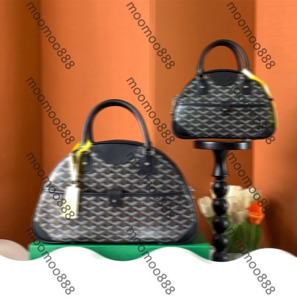 12A Espejo Calidad Diseñadores Pequeños Grandes 2 Tamaño Bolsas de bolos para mujer Lujos Top Handle Bolsos Piel de becerro y lienzo Cremallera Monedero Crossbody Black Bolsa de correa de hombro