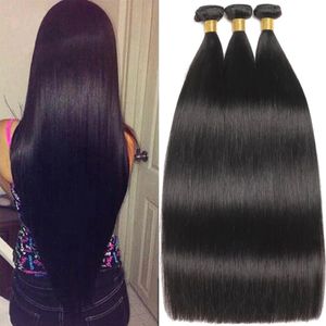 12A Peruaanse Rechte Bundels Bone Straight Human Hair Extensions 1/3/4 Bundels Deal Natuurlijke Kleur voor Zwarte vrouwen Groothandel