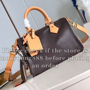 12A Mise à niveau Miroir Qualité Designer Petit sac à bandoulière 25cm Femmes Poignée Pochette Sacs Luxurys Sacs à main en cuir véritable Brwon Sac à bandoulière avec porte-monnaie