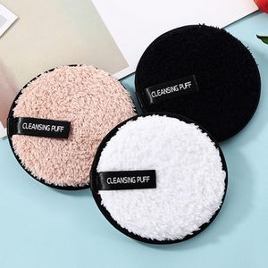 12 cmx1.5 cm zachte microvezel make -up remover handdoek gezicht reiniging puff herbruikbare reinigingsdoek wasbare wipkussentjes