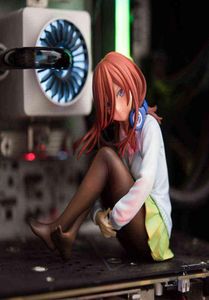 12 cm Anime Figuur De Typische Quintuplets Nakano Miku Sexy Meisje Anime Pvc Actiefiguren Speelgoed Model Bonus Versie Geschenken AA26411256
