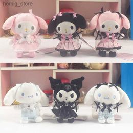 12 cm lolita meid nieuwe Japanse stijl plush keychain pendan juguetes para nios onderzoeks plushie ornamenten speelgoed y240415