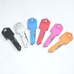 Couteau pliant en acier inoxydable de 12 cm, porte-clés, Mini couteaux de poche, Camping en plein air, chasse, couteaux de Combat tactiques, outils de survie à vendre