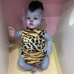 12inch handgemaakte gedetailleerde geschilderde schilderfee Avatar Dolls Lifelike Real Soft Touch Small Doll Cute Handy Baby 240130