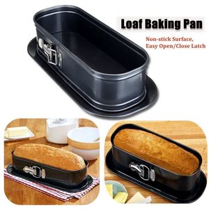 12 pouces de long ovale pain cuisson étain pan antiadhésif ressort forme pain rouleau plateau de gâteau cuisine bricolage outils de cuisson décoration ustensiles de cuisson Y200612