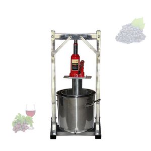 Presse-jus de fruits commerciale, 12l, Machine à jus, en acier inoxydable 304, presse-agrumes manuel pour pulpe de raisin