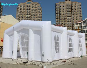 tente gonflable blanche extérieure de chapiteau de structure gonflable de 15m pour le mariage, l'événement et l'exposition