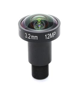 12MEGAPIXEL 4K LENS COMME M12 LENSEMENT 32 mm Fisheye Lens 160 degrés pour la caméra CCTV IP 4K ou 4K Sport Action DV4311352