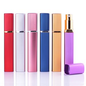 Flacon pulvérisateur de parfum 12 ml bouteilles de parfum portables en aluminium anodisé en métal