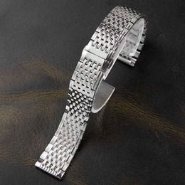 12 mm 13 mm 14 16 18 mm 20 mm Watchbands -riem voor longines L4.760.4 L2 Watch Band Man Fit Garland Watch Strap Women Bracelet Pools H0915