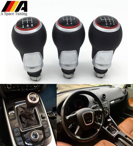 12 mm 56 Speed Gear Shift Bouton Stick Lever pour Audi A4 B6 B7 B8 A6 S4 8K A5 8T Q5 8R S LIGNE IBIZA 6J SEAT LEON MK1 PASSAT GOLF3250395