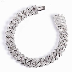12mm 7/8/9 inches Cubaanse Ketting Armband Iced Out Micro Pave Miami Link Choker Ketting hip Hop Sieraden