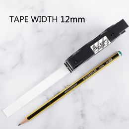 Tape d'étiquette de 12 mm TZE 231 pour le fabricant de marqueurs Brother 231 Tapé d'étiquetage multicolore Compatible pour PT-H110 P300BT Étiquettes Ribbons Imprimante