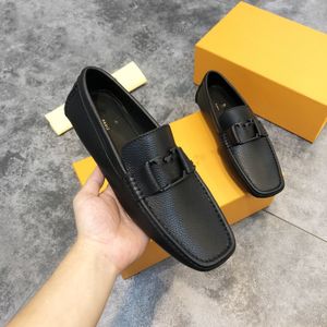 12model Hoge Kwaliteit Lederen Designer Loafers Mannen Casual Schoenen Mannelijke Rijden Schoenen Mocassins Slip Op Heren Flats Mode Mannen schoenen Maat 38-46