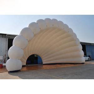 12MWX6MLX5MH (40x20x16.5ft) Commercial Igloo Grande Couverture de scène gonflable Blanche Blanche Dome Tents and Shelters Party Patio for Wedding Event Music Concert